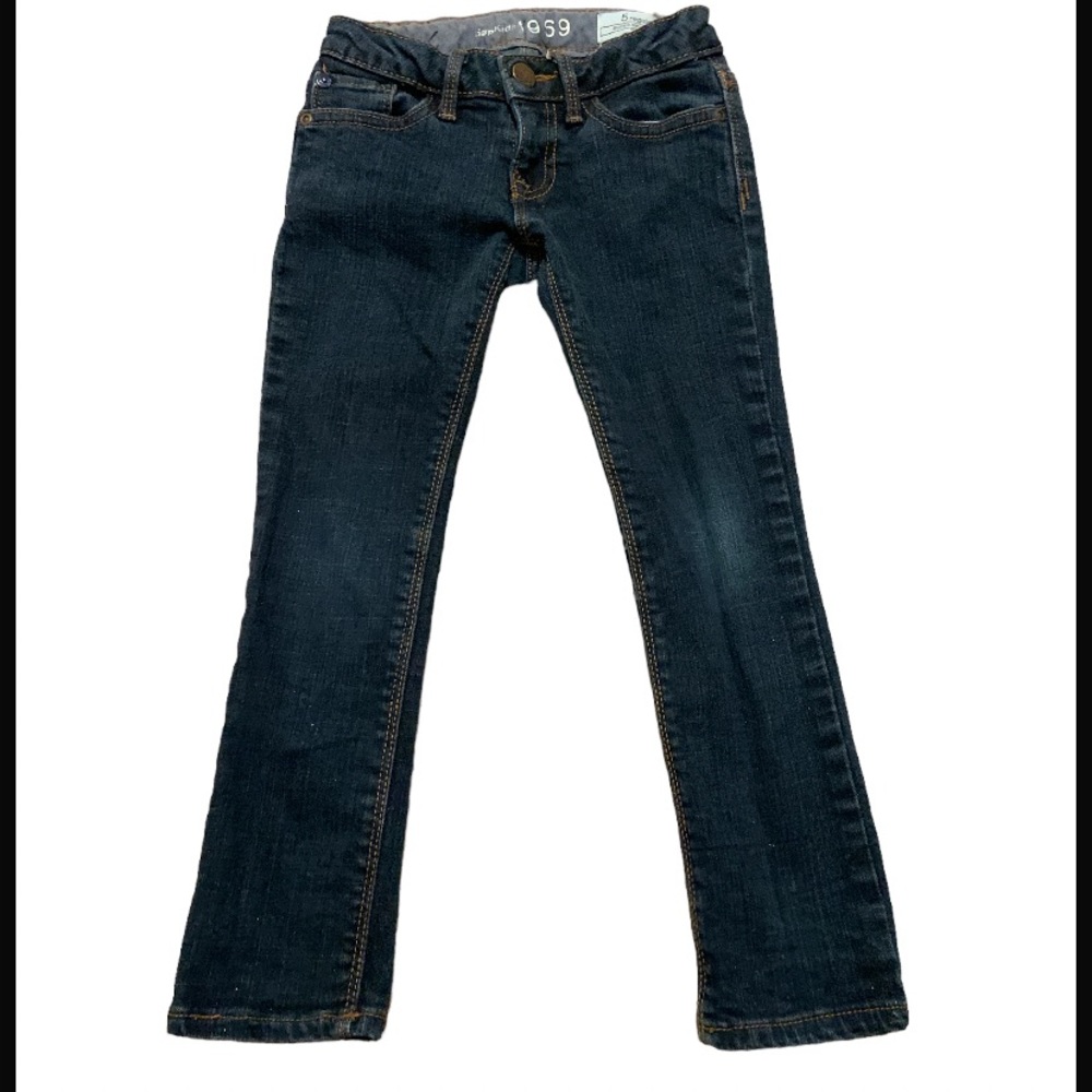 Girls size 5 Regular Super Skinny Gap Jeans.